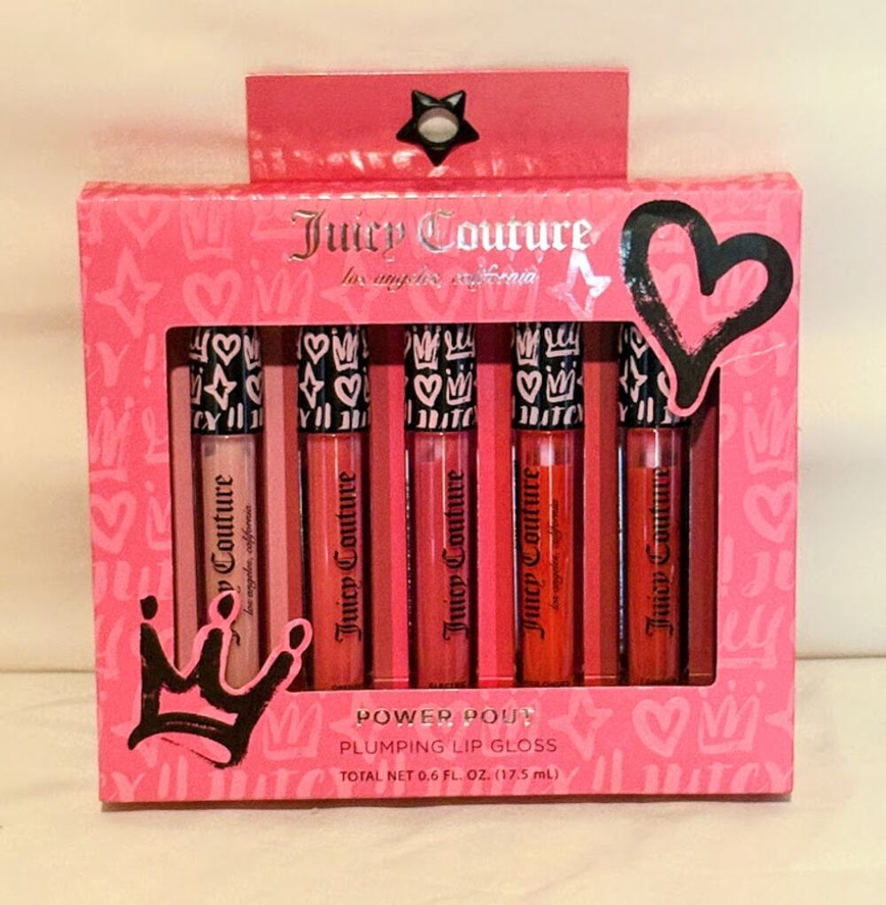 Juicy Couture Power Pout Plumping Lip Gloss Set